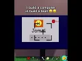 I build a computer in build a boat