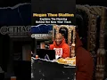 Megan explaining the meaning behind her new song Hiss On Breakfast Club