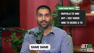 What is a Same Game Parlay - BET99 101