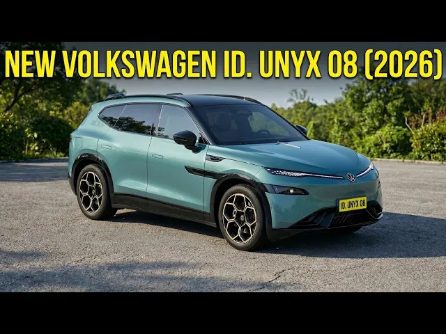 2026 Volkswagen ID. UNYX08 First Look: The Xpeng-Powered Electric SUV Revolution