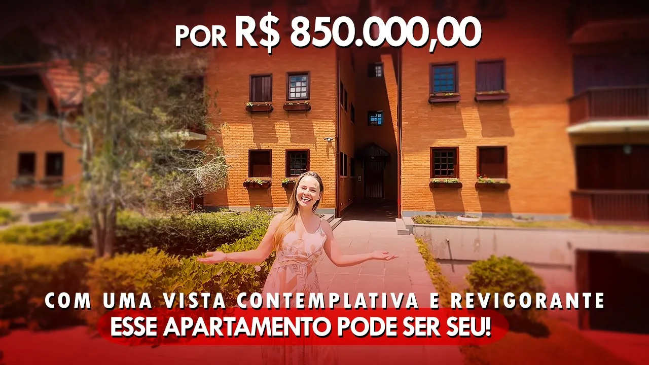 Video do Imóvel: 🍁 Apartamento à venda em Campos do Jordão. Charmoso e aconchegante esse "petit palais" na montanha espera por você.