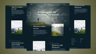 Responsive Travel Website Design HTML CSS JS Free Source Code
