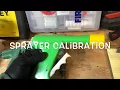 How To Calibrate Any Sprayer - PART 1