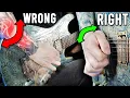 STOP Picking Like This USE YOUR WRIST