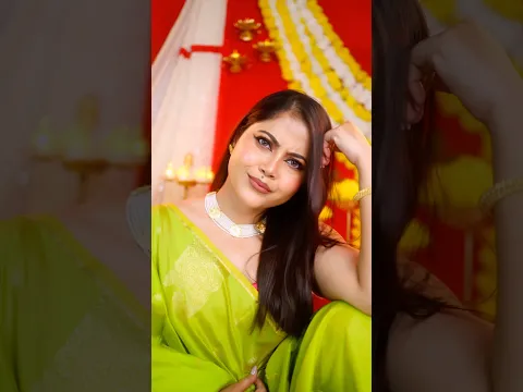 Durga Puja look 3 🔱🐚🌸 #shorts #makeup #transition #durgapuja
