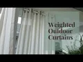 How to Keep Outdoor Curtains From Blowing Away Catherine Arensberg