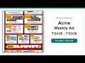 Acme Weekly Ad 26 - 26 Best Deals