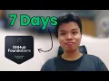 How I Passed My Github Foundation Exam in 7 Days