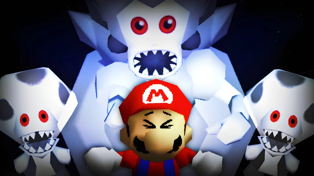 ¡Jugué la versión MÁS TERRORÍFICA de Super Mario 64!