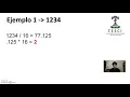 Convertir Base 10 a Base 16