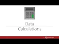 ARM Software Webinar - Data Calculations in ARM