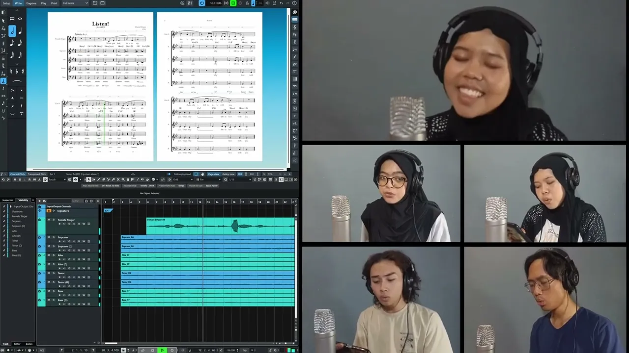 Listen! for SATB (Short)
