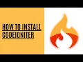 Codeigniter Setup Tutorial