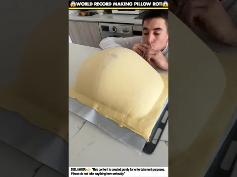 WORLD RECORD MAKING PILLOW ROTI😱~mini wood working artskills/toy/handcraft~#shorts #world #magic