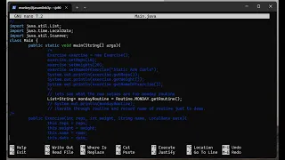 java p90x exercise tracker part7