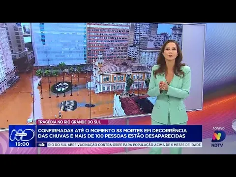 Rastro de destruição: RS sofre com 83 mortes e mais de 100 desaparecidos pelas chuvas