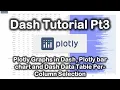 Dash Plotly Bar Chart for Visual Analytics Tutorial Part 3