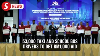 No registration needed for RM1,000 aid, taxi and school bus drivers told
