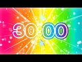 30 MIN RAINBOW TIMER WITH ALARM