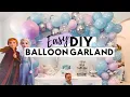 EASY DIY BALLOON GARLAND HOW TO MAKE A BALLOON ARCH AND HOW TO HANG IT Amanda Little