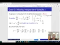 MH1811 Lecture 11 Part 2