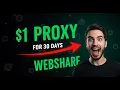 🔥 Get a $1 PROXY for 30 Days – Webshare Setup in Minutes! #proxy2025