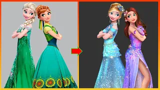 Download Frozen: Elsa Anna Glow Up - Frozen Disney Princesses Glow Up Art MP3