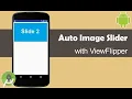 Auto Images Slider In Android Studio ViewFlipper In Android Studio android studio for beginners