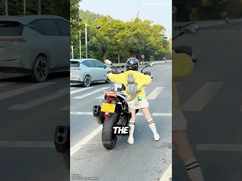 Motorcycle girl