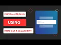 Vertical Carousel Using HTML CSS JavaScript