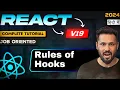 React JS 19 Tutorial in Hindi Rules for React js Hooks