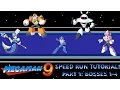Mega Man 9 Speed Run Tutorial Part 1 Bosses 1-4