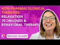 Relaxation Techniques Milieu Group and Behavioral Therapy LevelUpRN