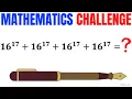 Calculators NOT Allowed Can you Simplify the Expression Math Olympiad Training