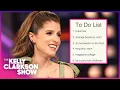 Download Lagu Anna Kendrick Shares Hilarious Middle School To-Do List