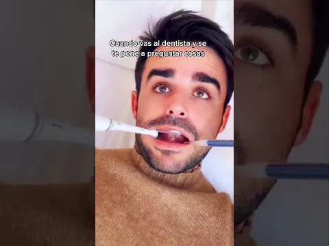 El dentista se te pone a preguntar cosas 😬 #shorts