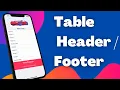 Table View Section Headers Footers Programmatically Swift 5 Xcode 12 2021 - iOS Development