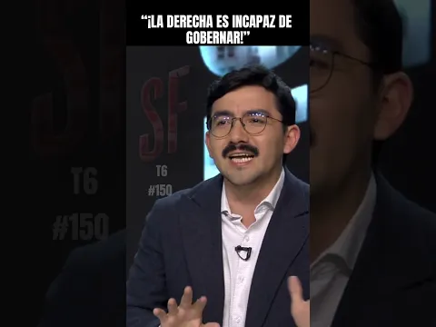 Pineda “¡La derecha es incapaz de gobernar!” | Sin Filtros TV T6 #150