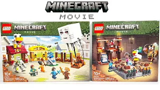 ALL LEGO  Minecraft Movie: 21273 & 21272 - 2025 Set Speed Build & Review
