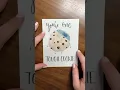 Painting a get well soon card