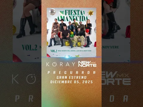 Se viene un éxito total. 🔥 New Norte MX ft. Koray presentan "¿Cómo Estás Tú?".