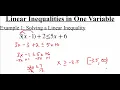 P 3 2 Solving Linear Inequalities in One Variable