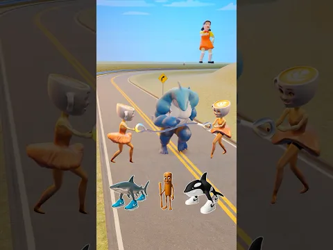 Brainrots playing a challenge