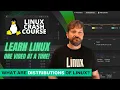 Linux Crash Course - What is a Distribution of Linux