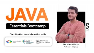 Day 1 Java 101 Starting with Basic Data Types Java Programming Essentials Bootcamp 3 Days