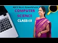 Class III Computer Science Input-Process-Output IPO Cycle