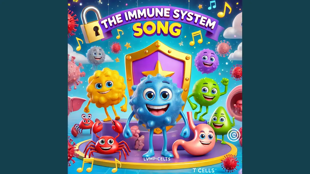 The Song Of Immune System | Sing & Learn The Song Of Immune System | Sing & Learn