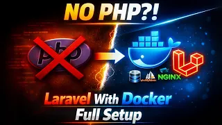 Run Laravel Without PHP Installed Docker Full Setup