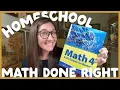 The BEST Math Curriculum for Christians Homeschoolers
