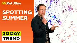 10 day trend 03 06 2026 showery scenes met office weather forecast uk